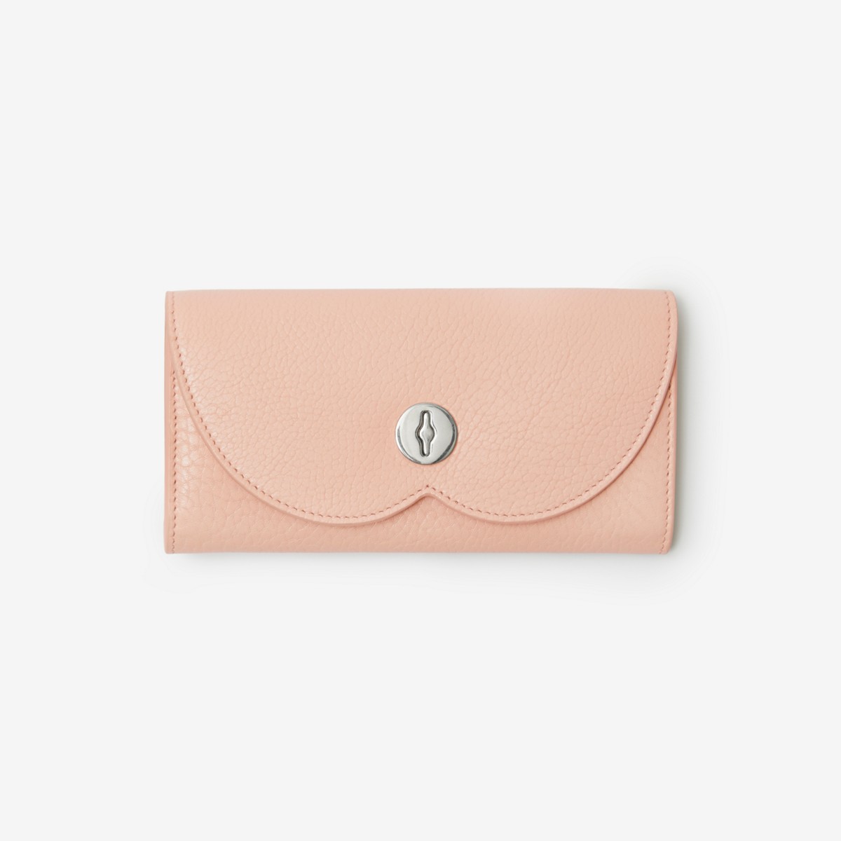 Burberry Chess Continental Wallet In Orange