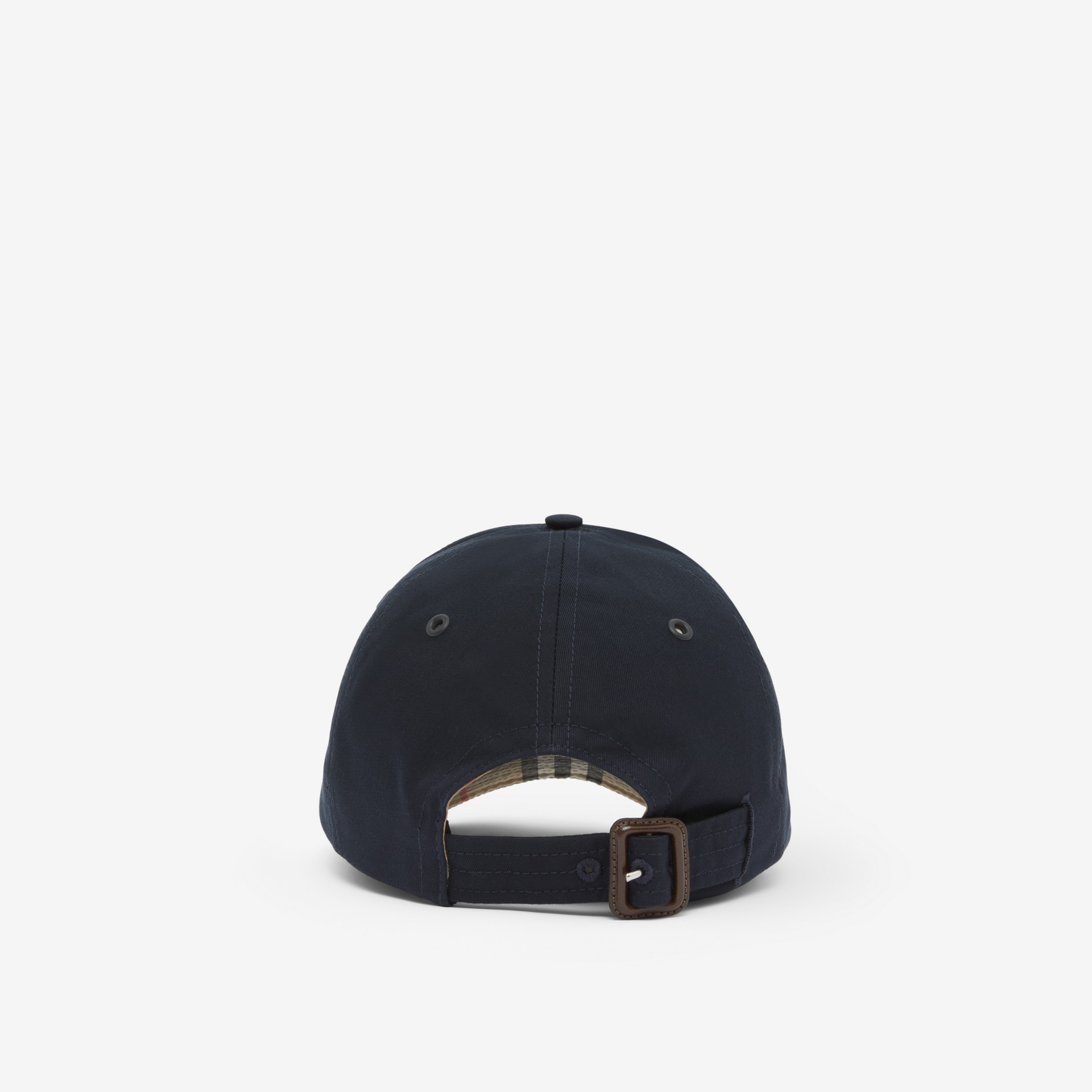专属标识装饰嘎巴甸棒球帽 (煤蓝色) | Burberry® 博柏利官网 - 3