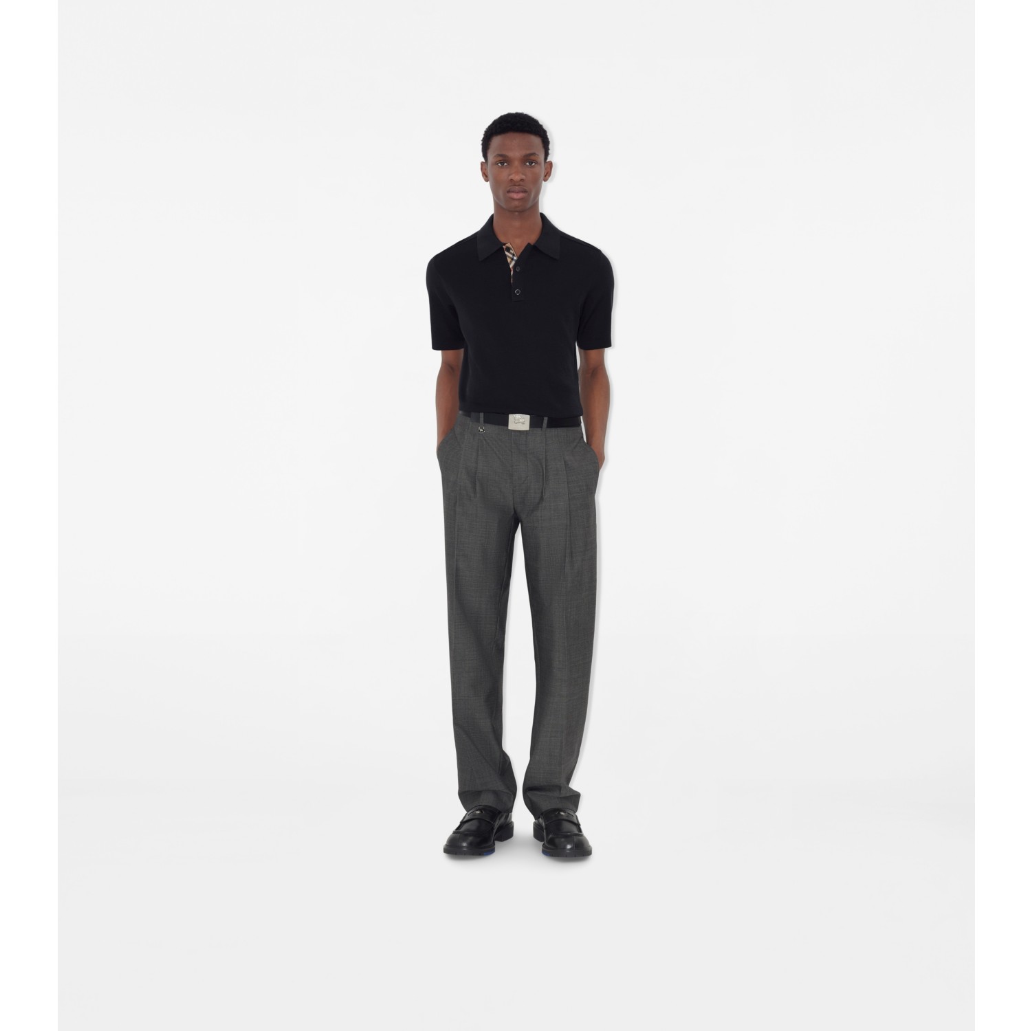 Wool Polo Shirt