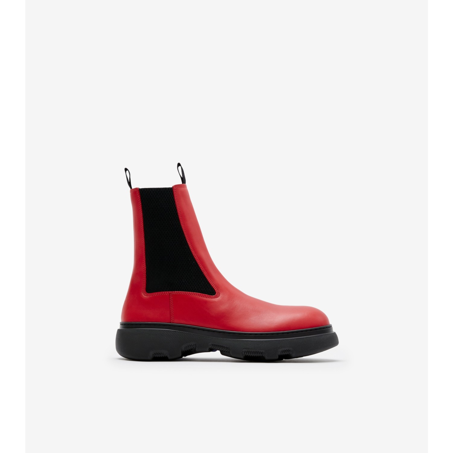 Burberry store red boots