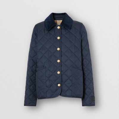 burberry quilted coat womens