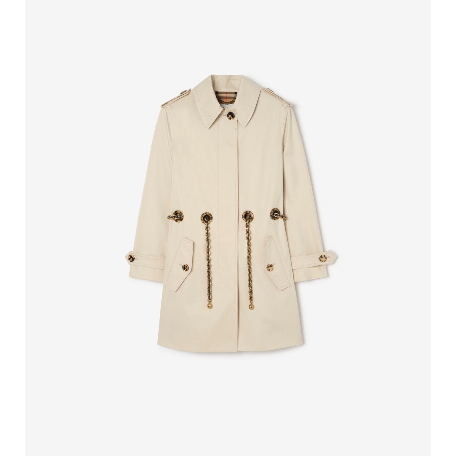 Short Gabardine Stonehaven Car Coat