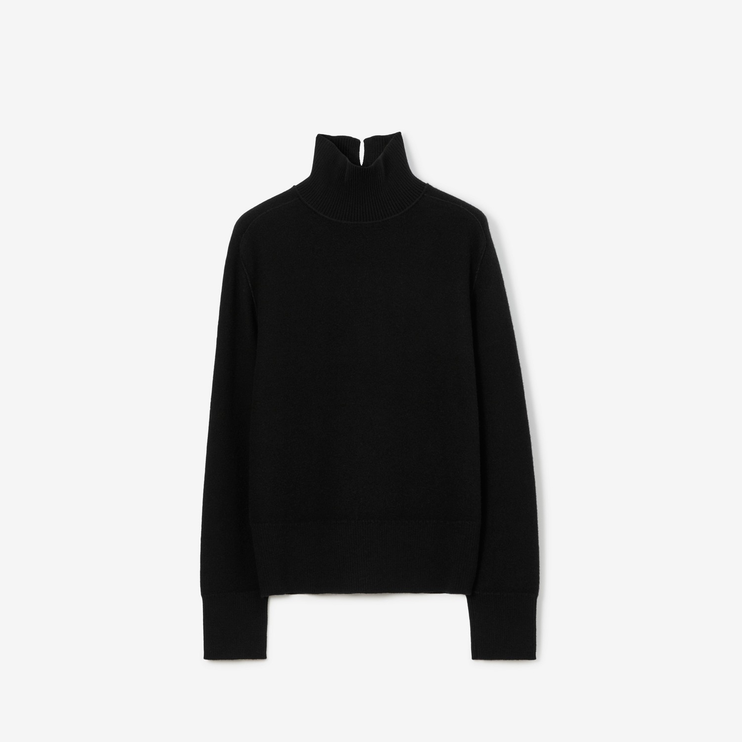 Wool Cashmere Sweater in Black - Women | Burberry® Official