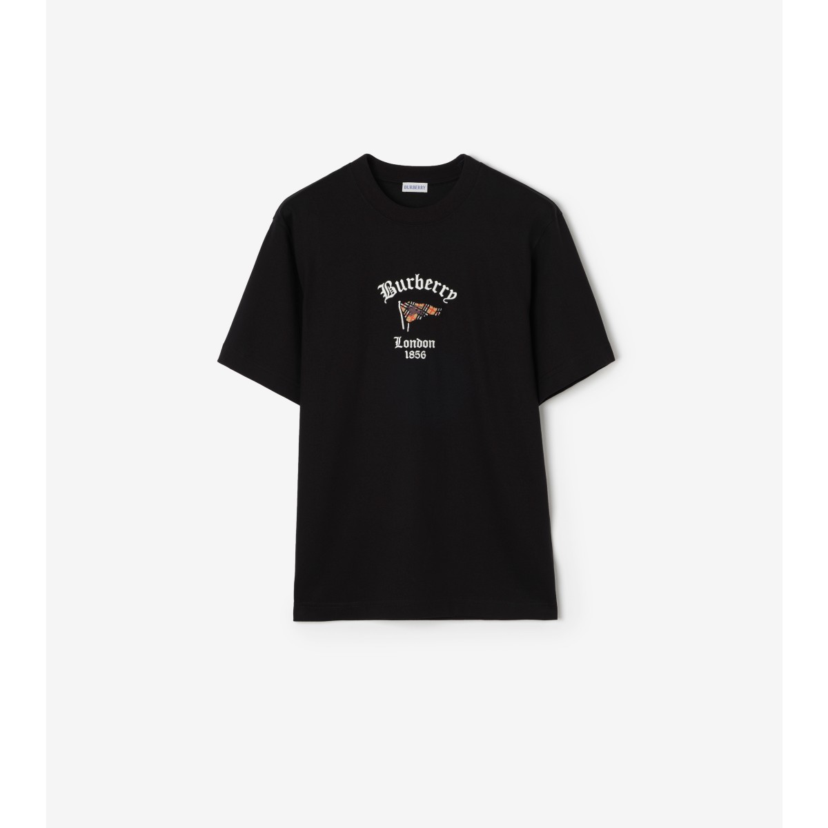  Check Flag Cotton T-shirt
