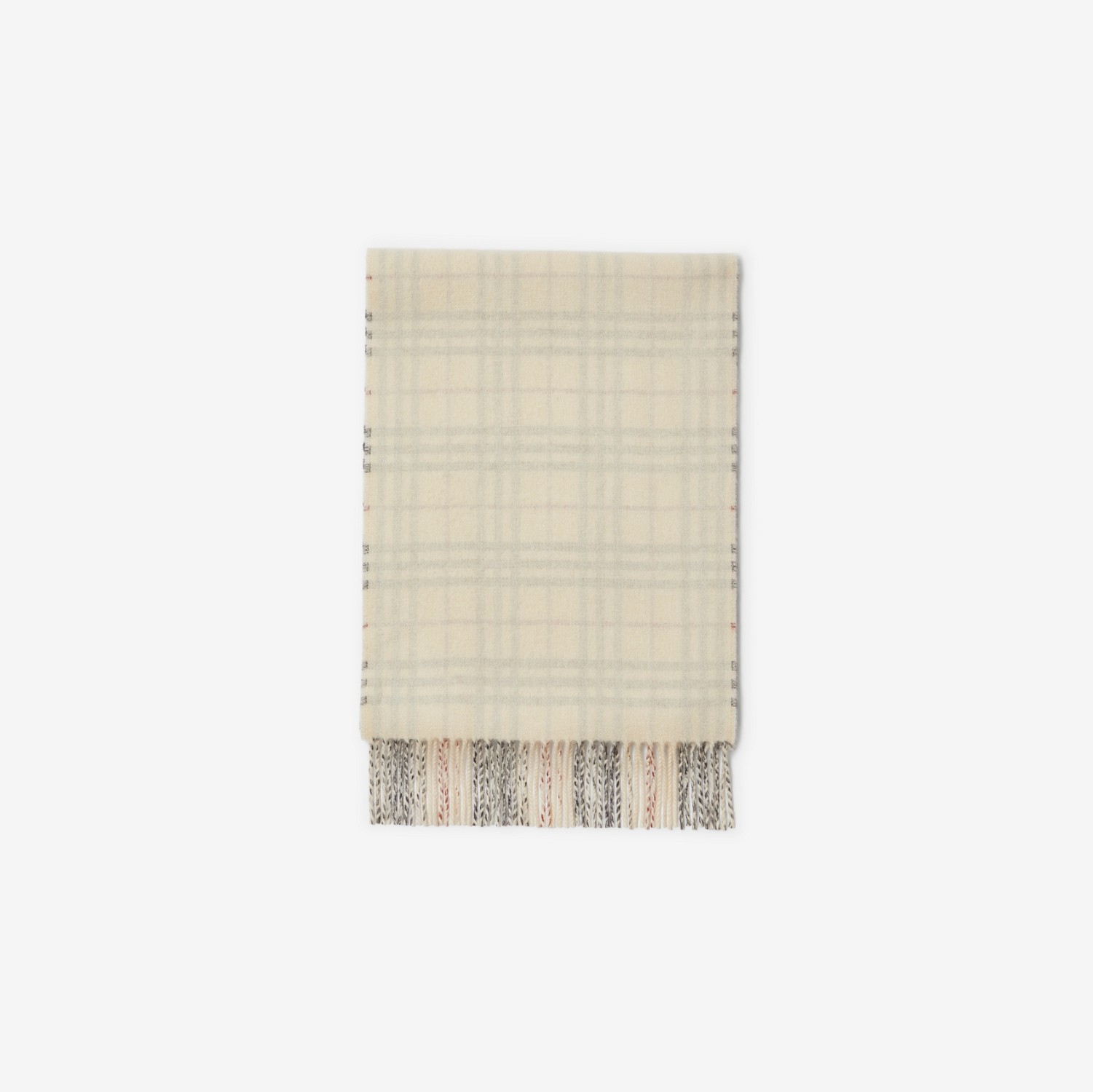 Reversible Check Cashmere Scarf