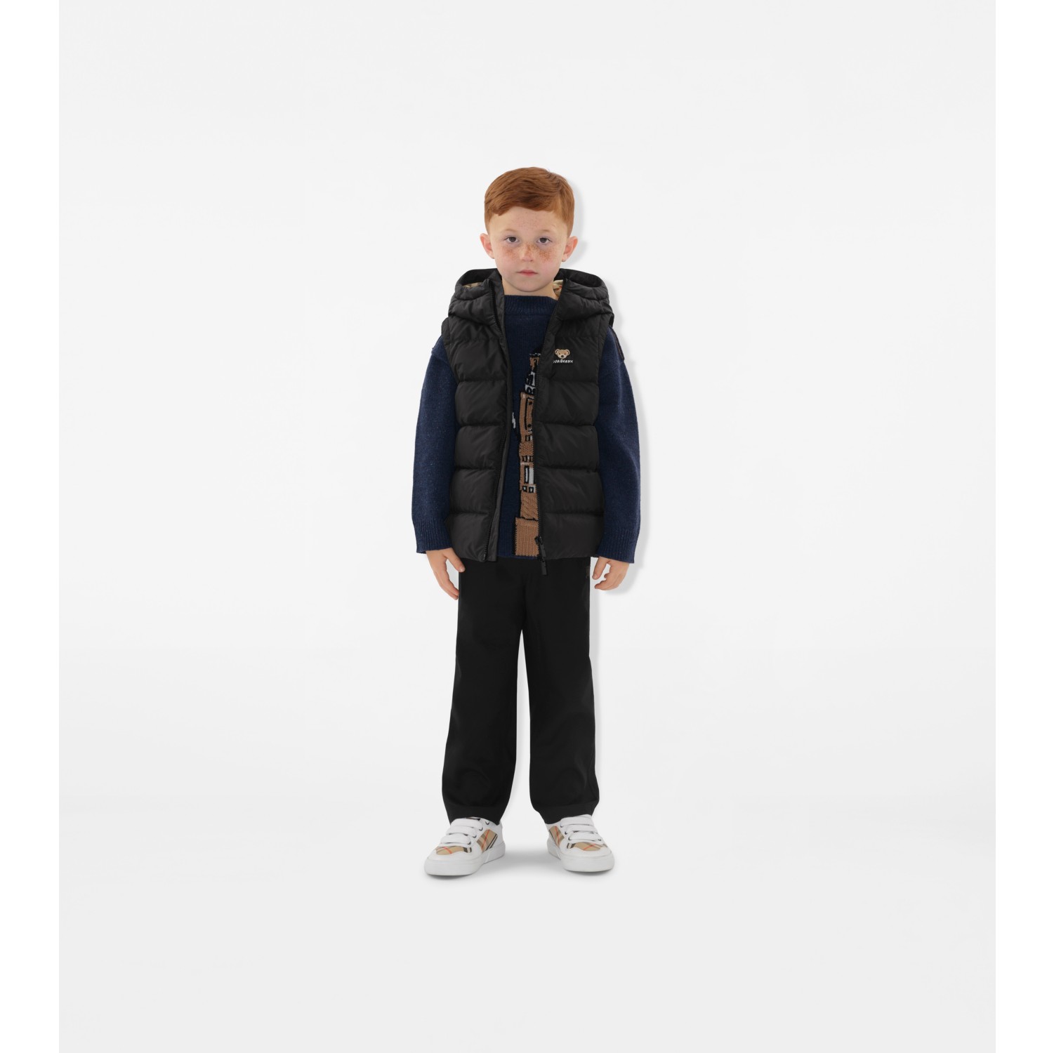 Nylon Hooded Puffer Gilet