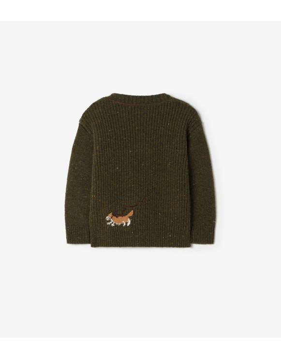 ガールズ デザイナーニットウェア：セーター＆カーディガン | Burberry®