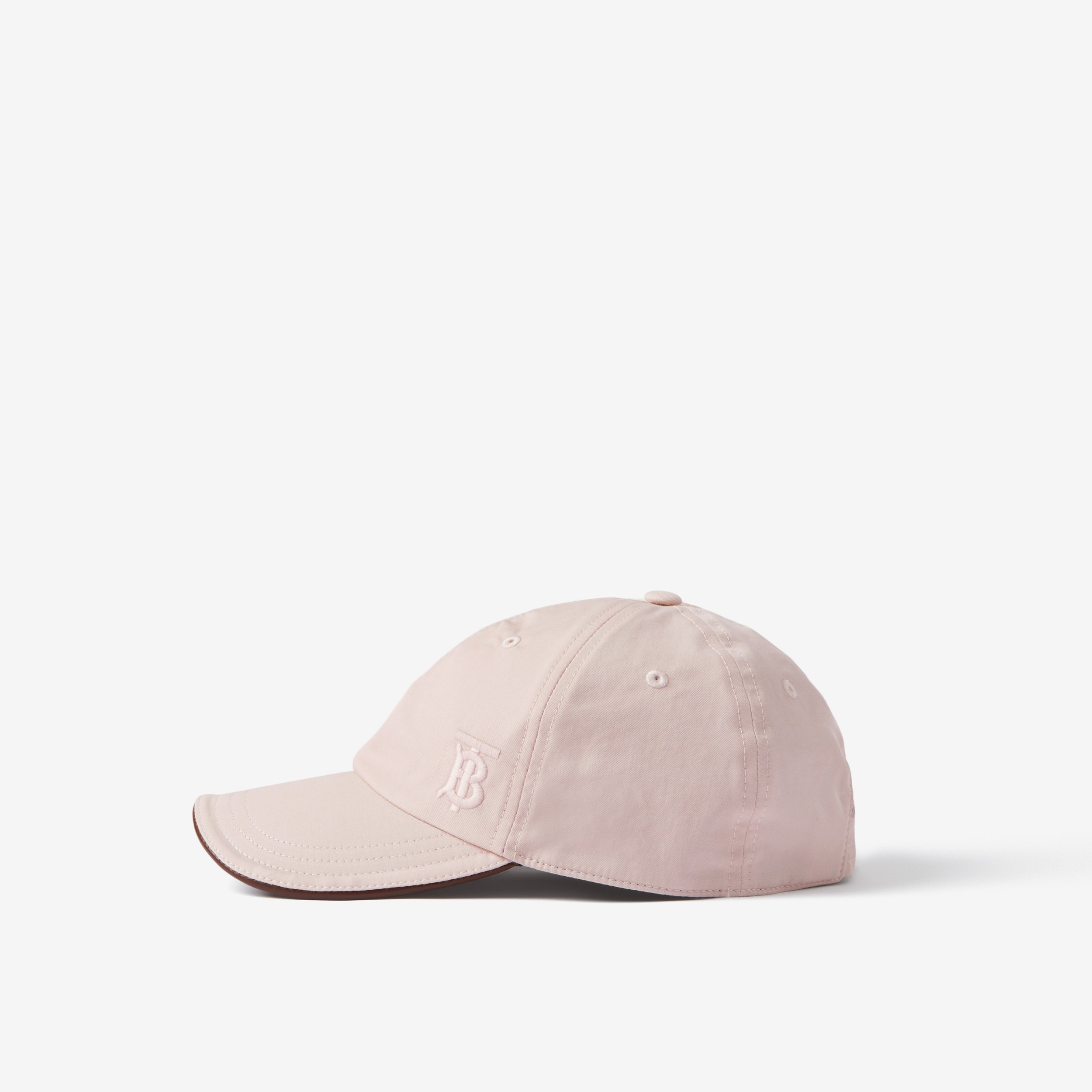 Monogram Motif Tropical Gabardine Baseball Cap in Sugar Pink | Burberry® Official - 4