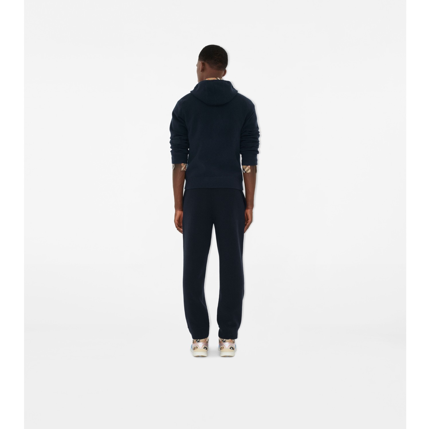 Cashmere Blend Zip Hoodie