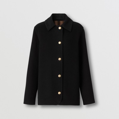 BURBERRY BURBERRY WOOL BARN JACKET