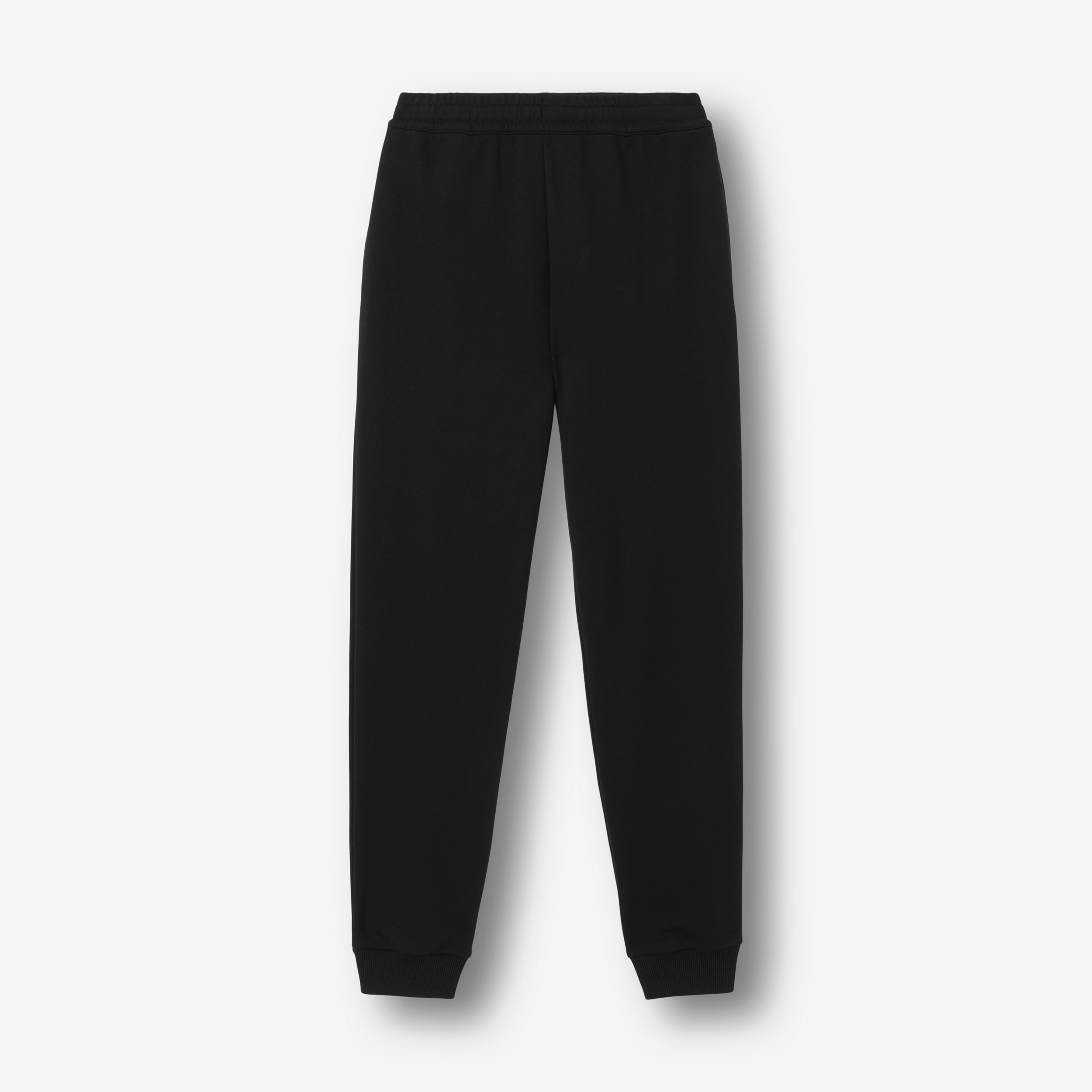 Prorsum 标签棉质慢跑裤 (黑色) - 男士 | Burberry® 博柏利官网 - 1