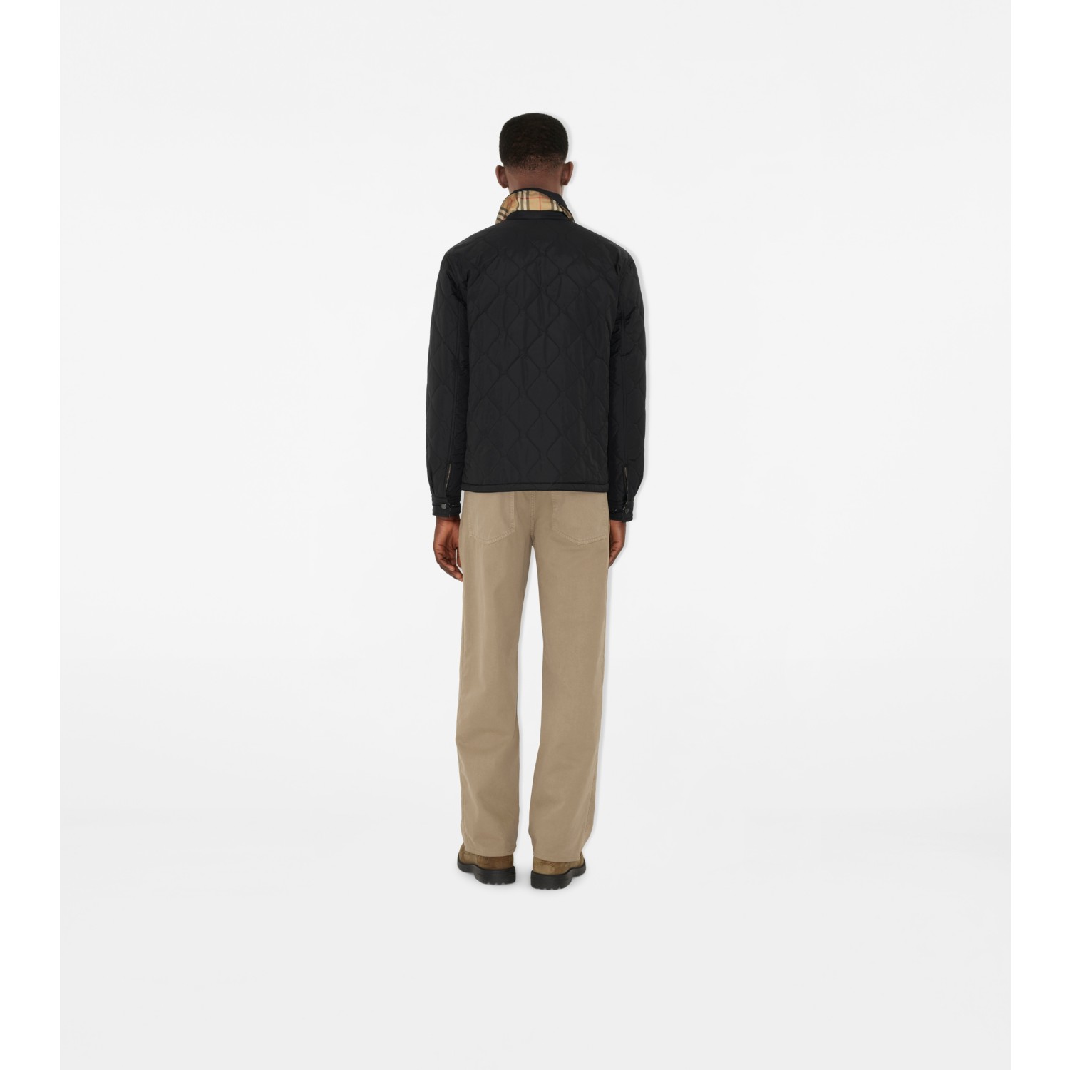 Reversible Quilted Nylon Overshirt