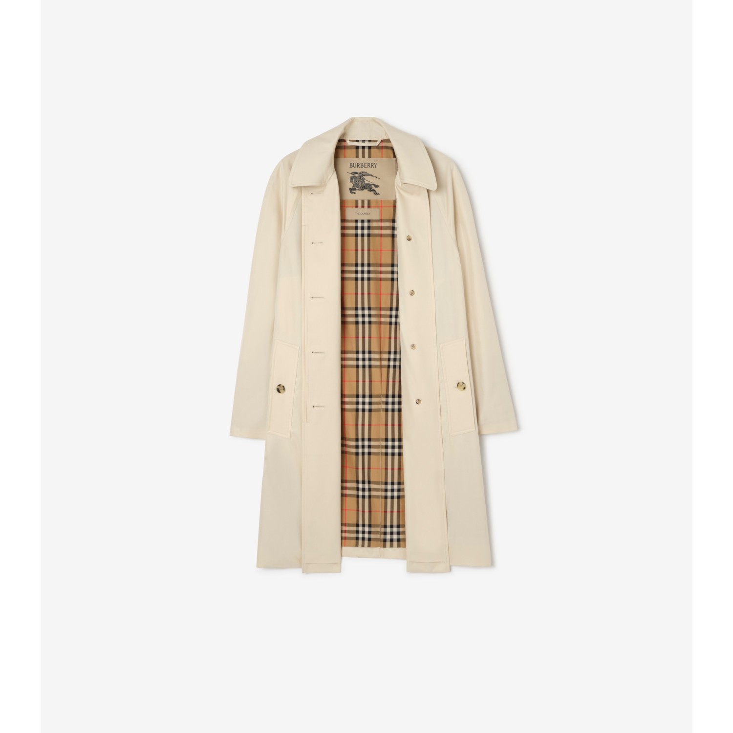 Mid-length Tropical Gabardine Camden Car Coat - thumbnail 5
