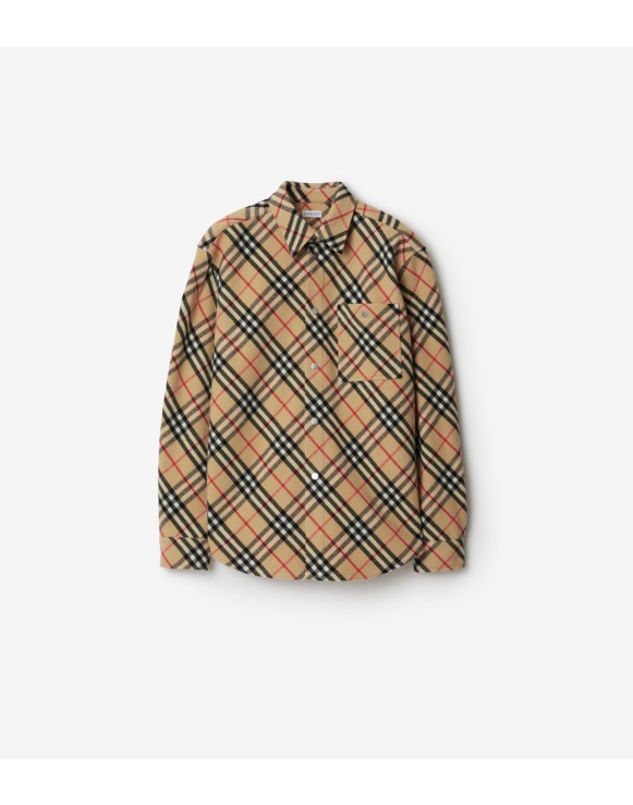 メンズ デザイナー シャツ | Burberry® 公式サイト