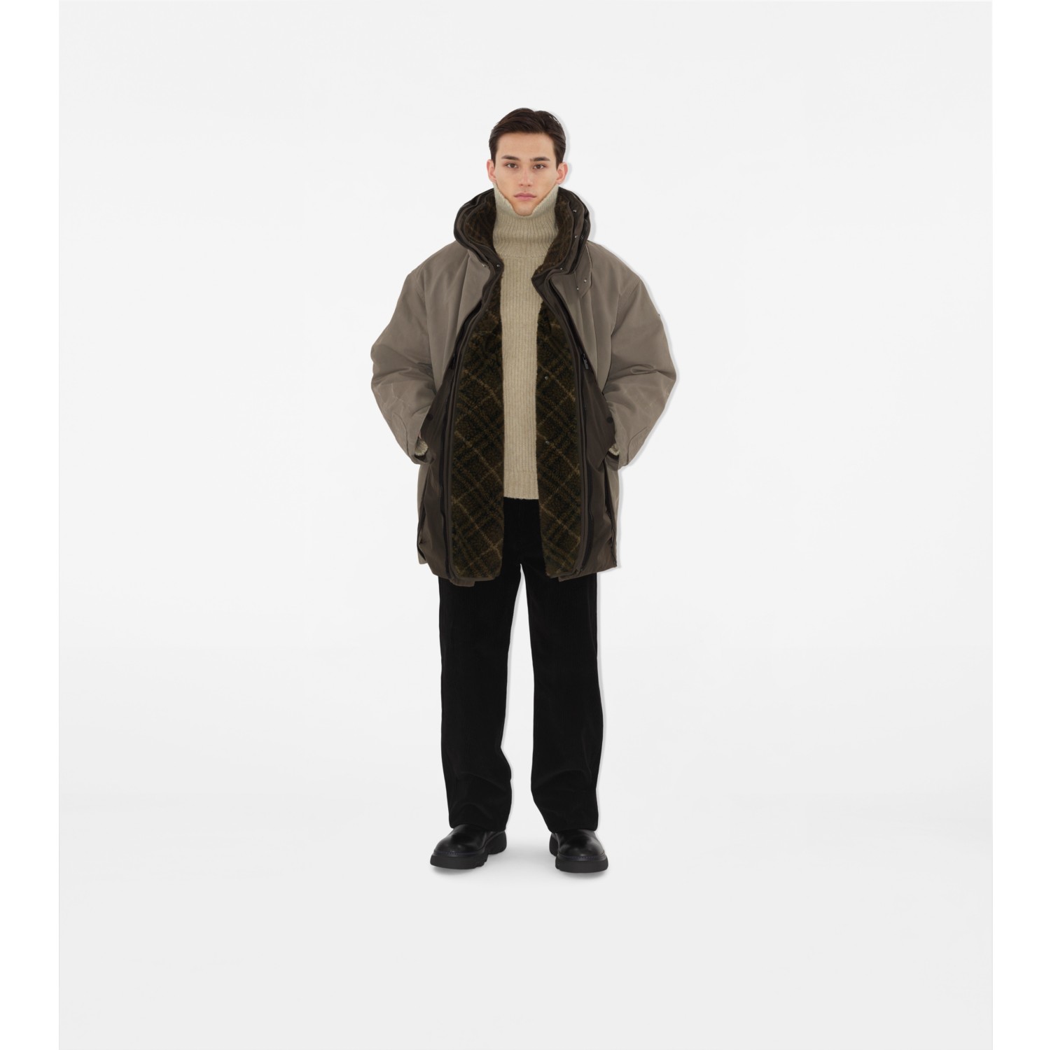 Detachable Warmer Cotton Parka