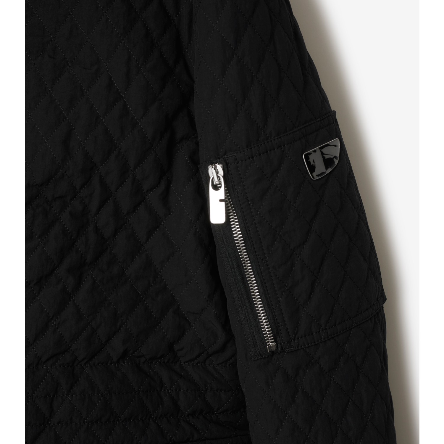 Quilted Cotton Blend Jacket