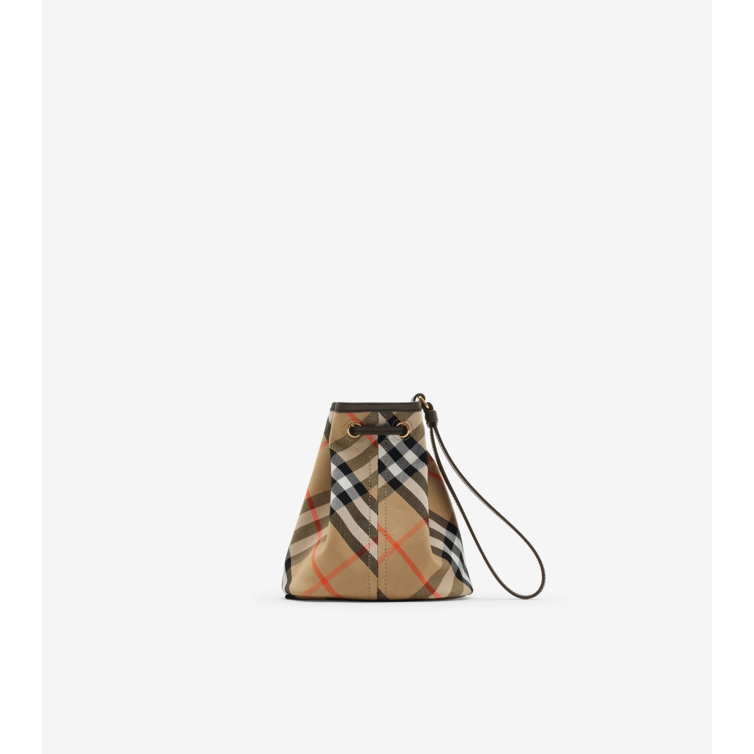 Check Drawstring Pouch​