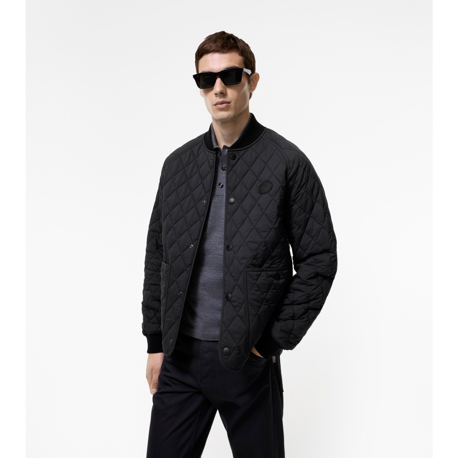 Quilted Nylon Jacket