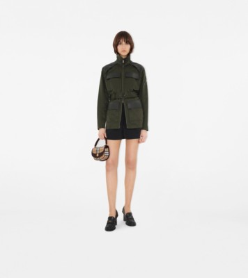 【関税＆送料込み】Burberry Ll Highlands Purse Hampshire Bag in Archive beige/military - Women | Burberry