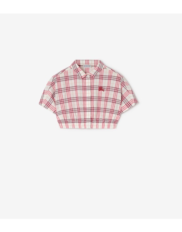 Check Cotton Shirt