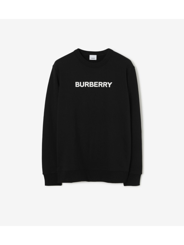 Burberry black sale sweatshirt