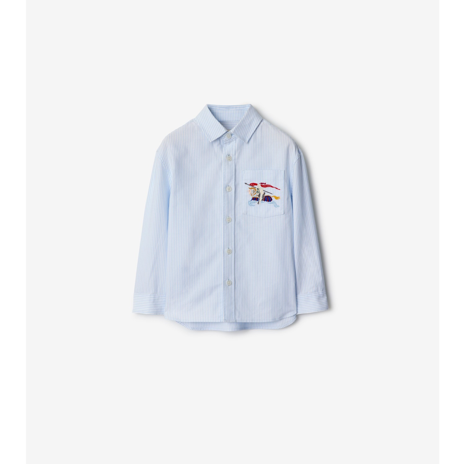 Chemise Oxford rayée en coton