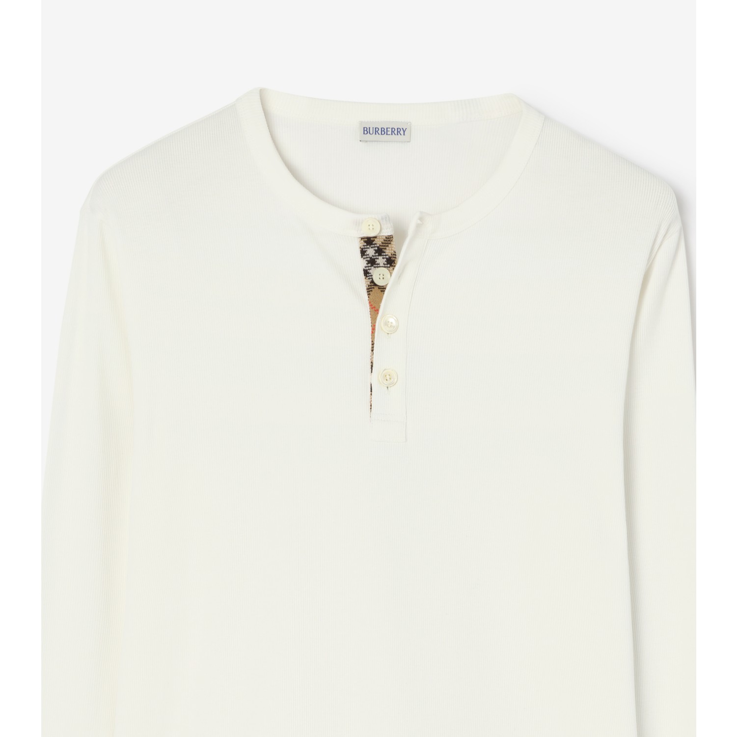 Long-sleeve Cotton top