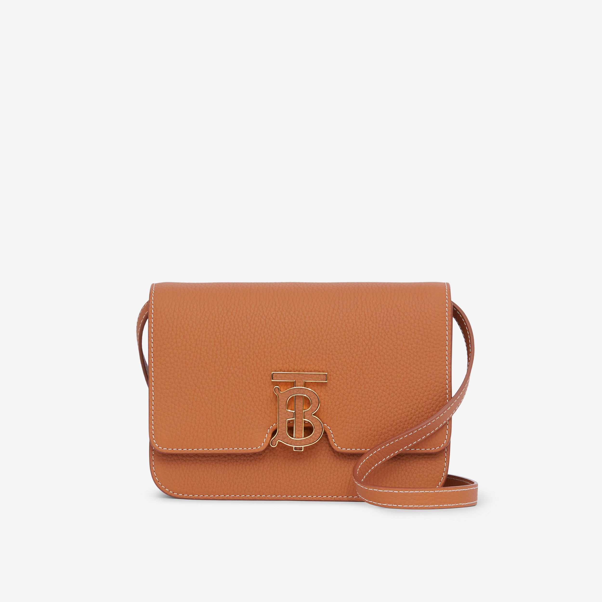 Small TB Bag in Warm Russet Brown - Women | Burberry® Official - 1