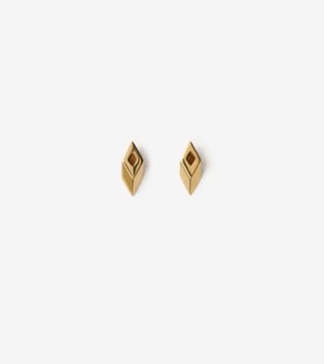 Hollow Stud Earrings in Gold - Women | Burberry® Official