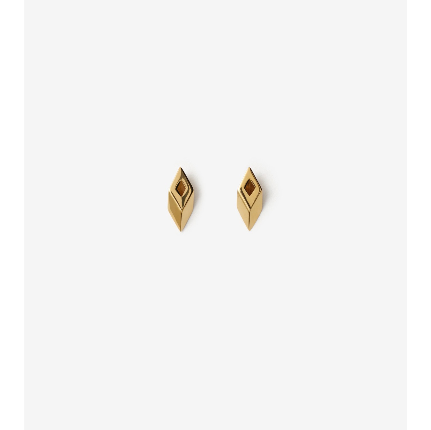 Hollow Stud Earrings in Gold - Women | Burberry® Official