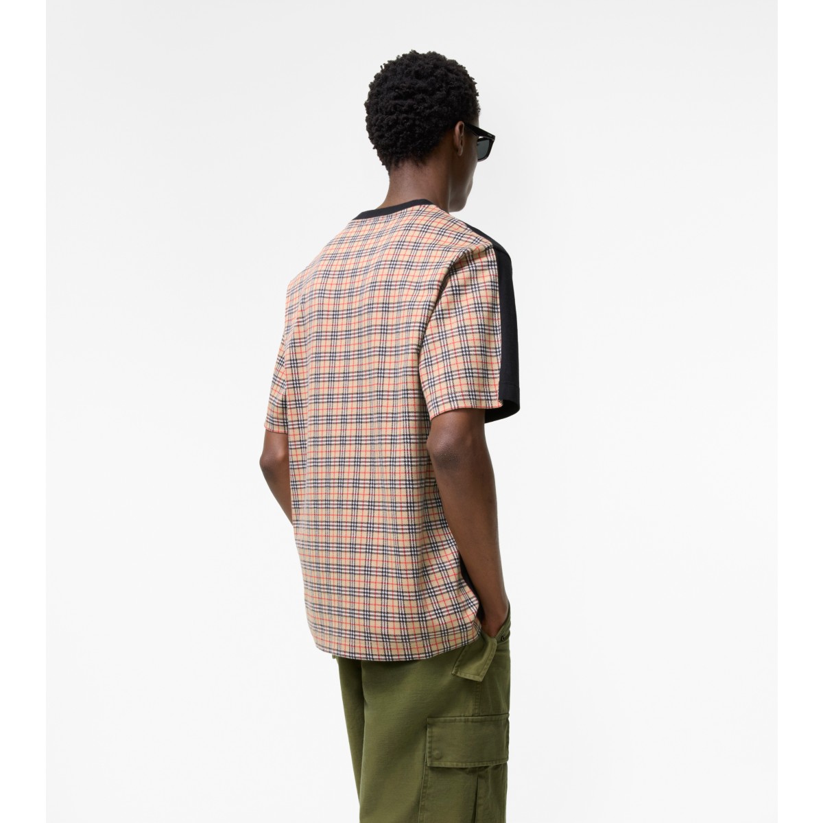  Check Cotton T-shirt