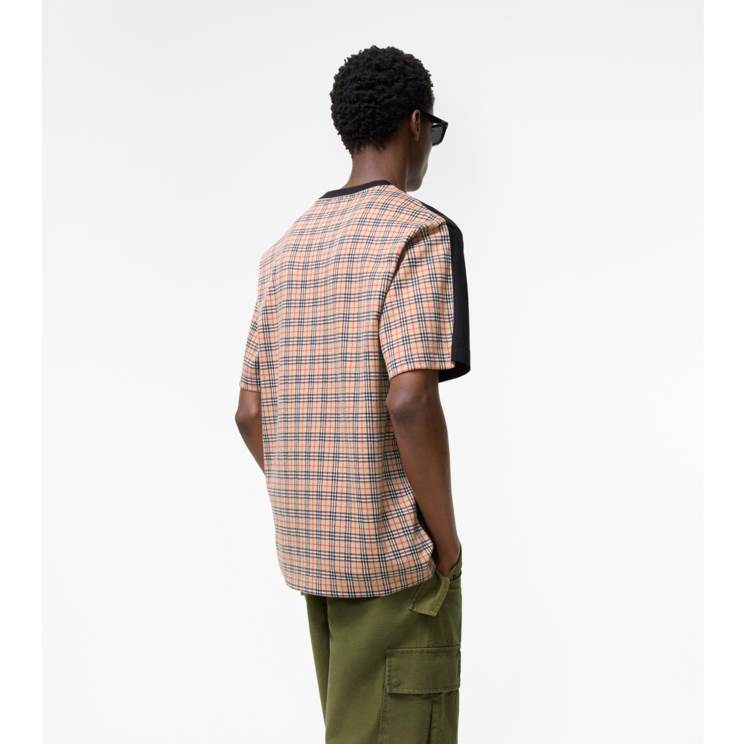 Check Cotton T-shirt