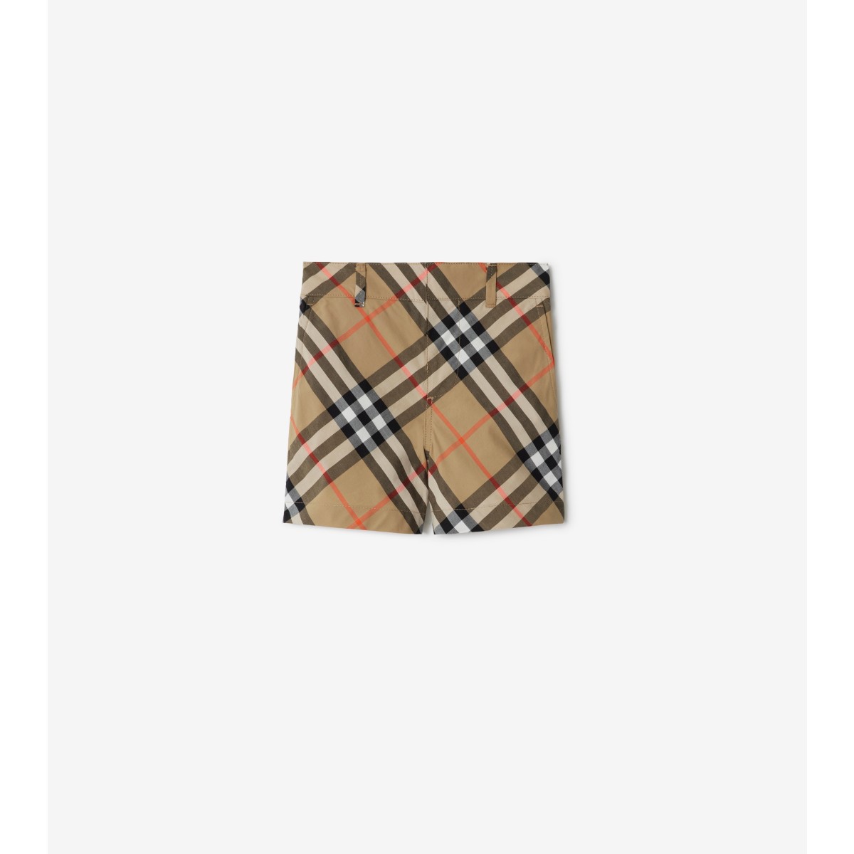  Check Cotton Shorts