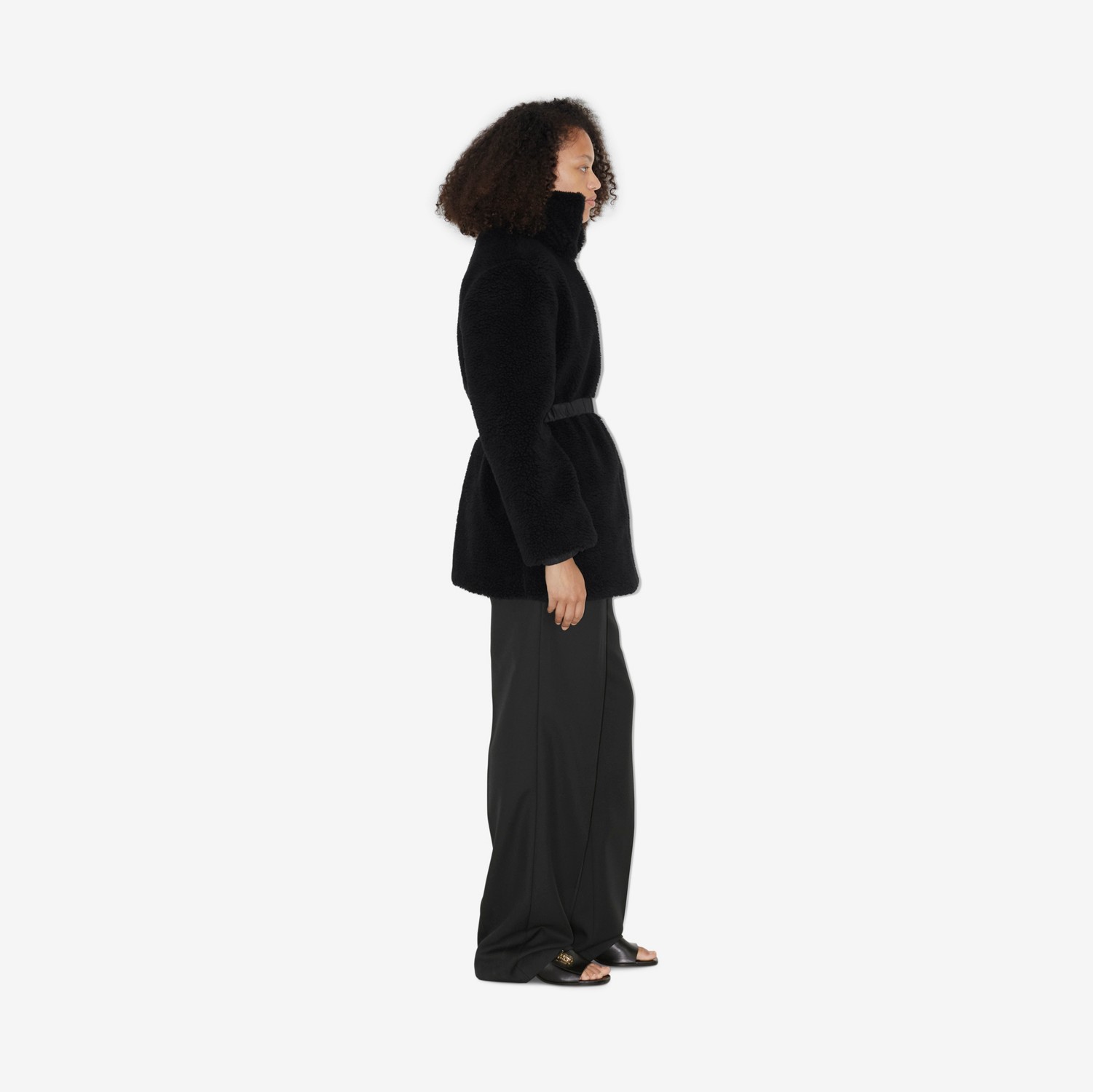 EKD 플리스 재킷 (블랙) - 여성 | Burberry®