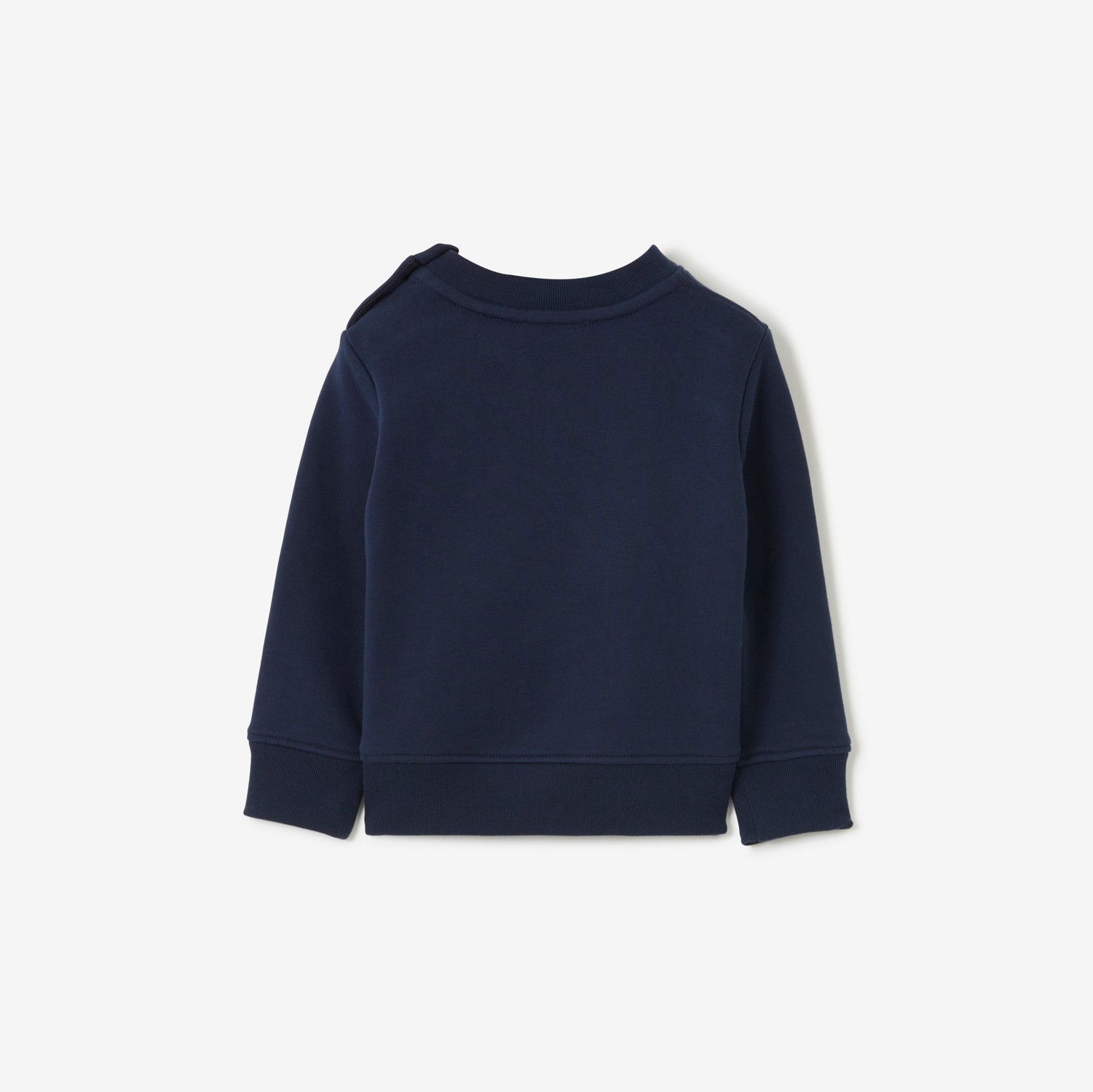 Thomas Bear Print Cotton Sweatshirt in Deep Charcoal Blue - Children | Burberry® Official