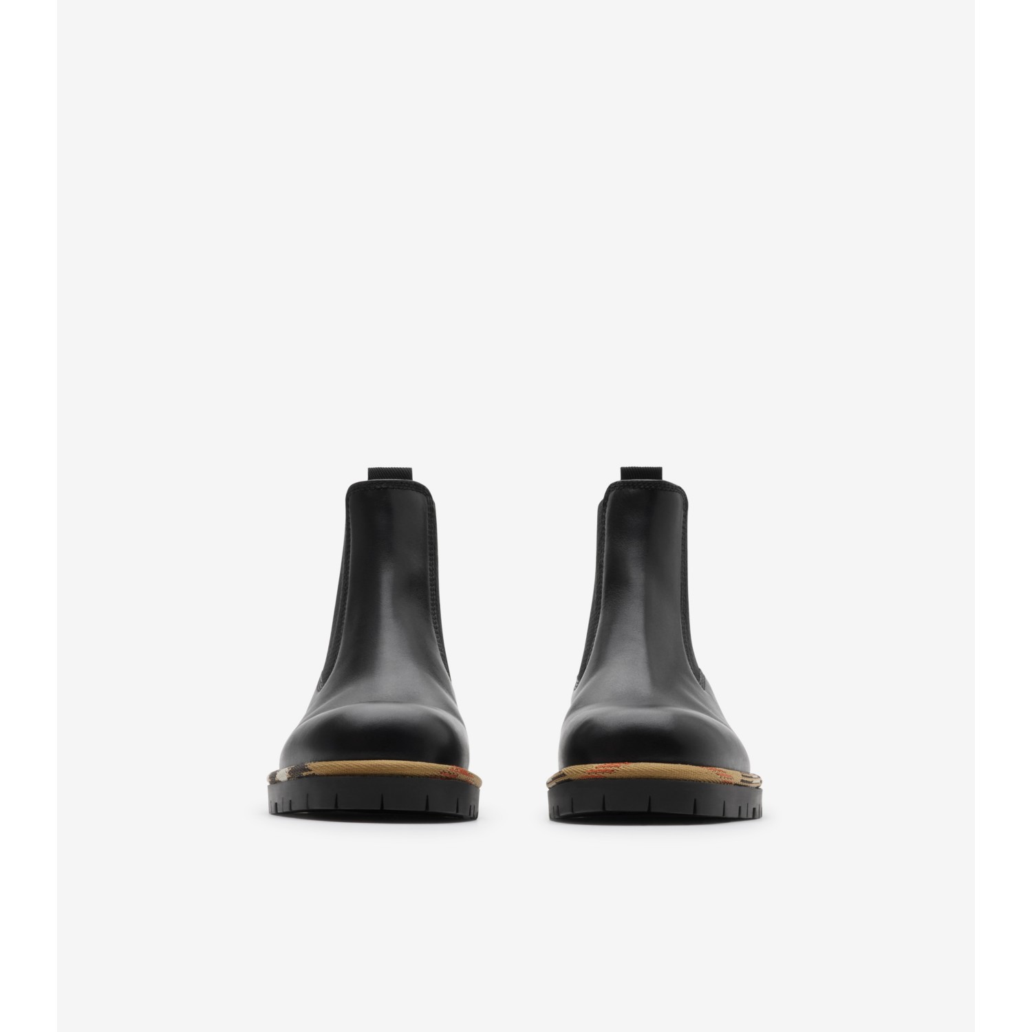 Leather Gravel Chelsea Boots​ - thumbnail 2