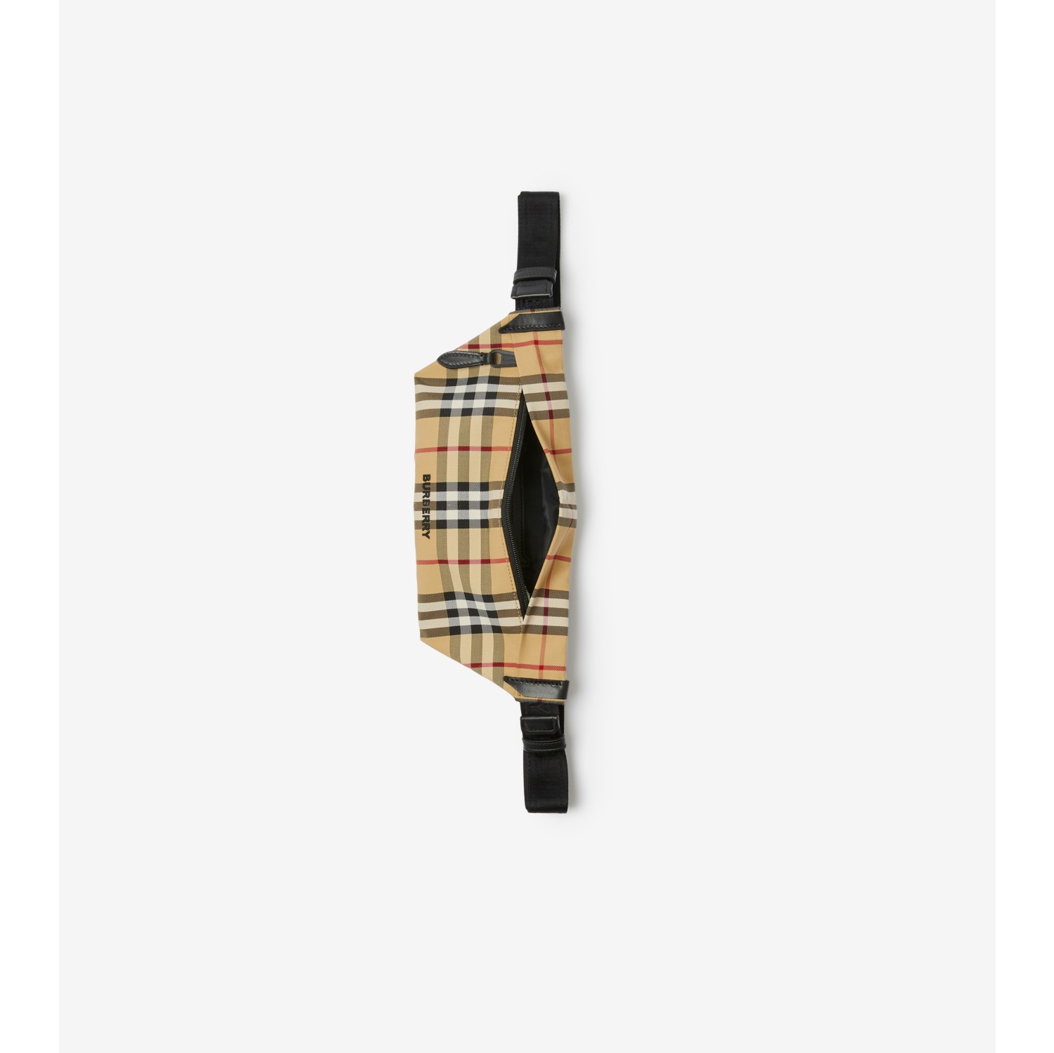 Vintage Check Belt in Beige - Burberry