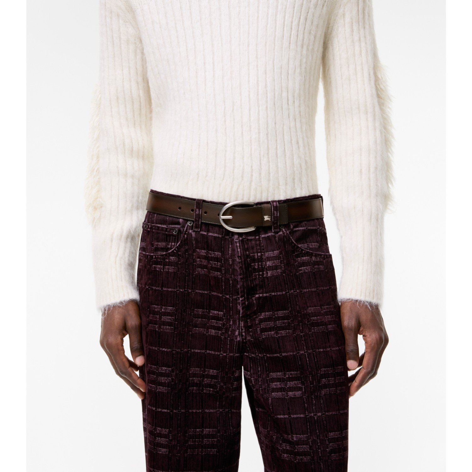 Leather Oval Belt