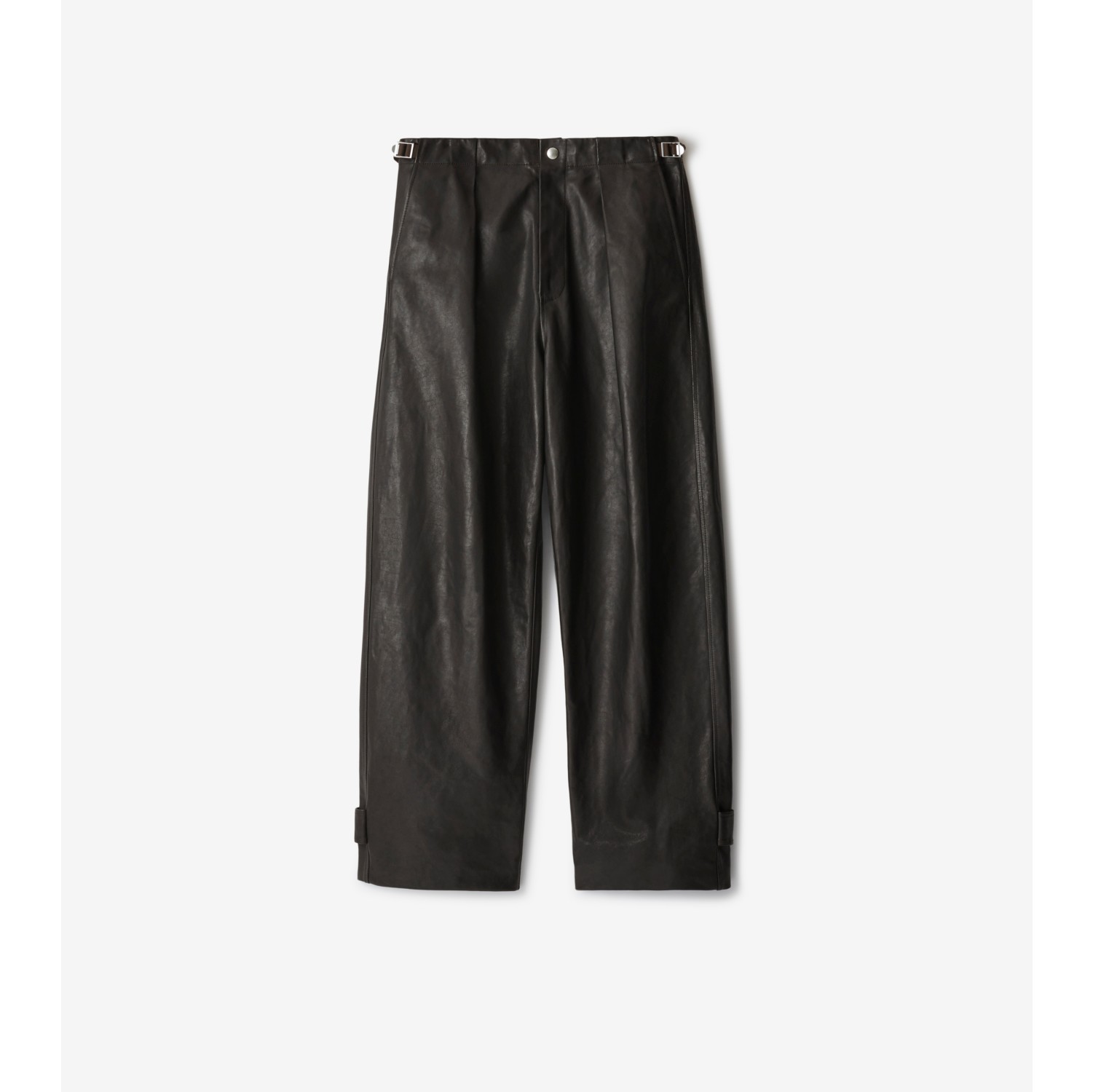 Burberry leather trousers new arrivals