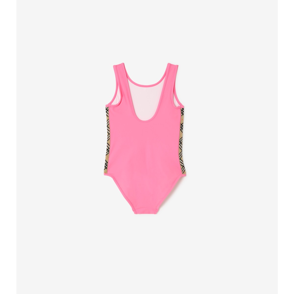  Check Trim Swimsuit