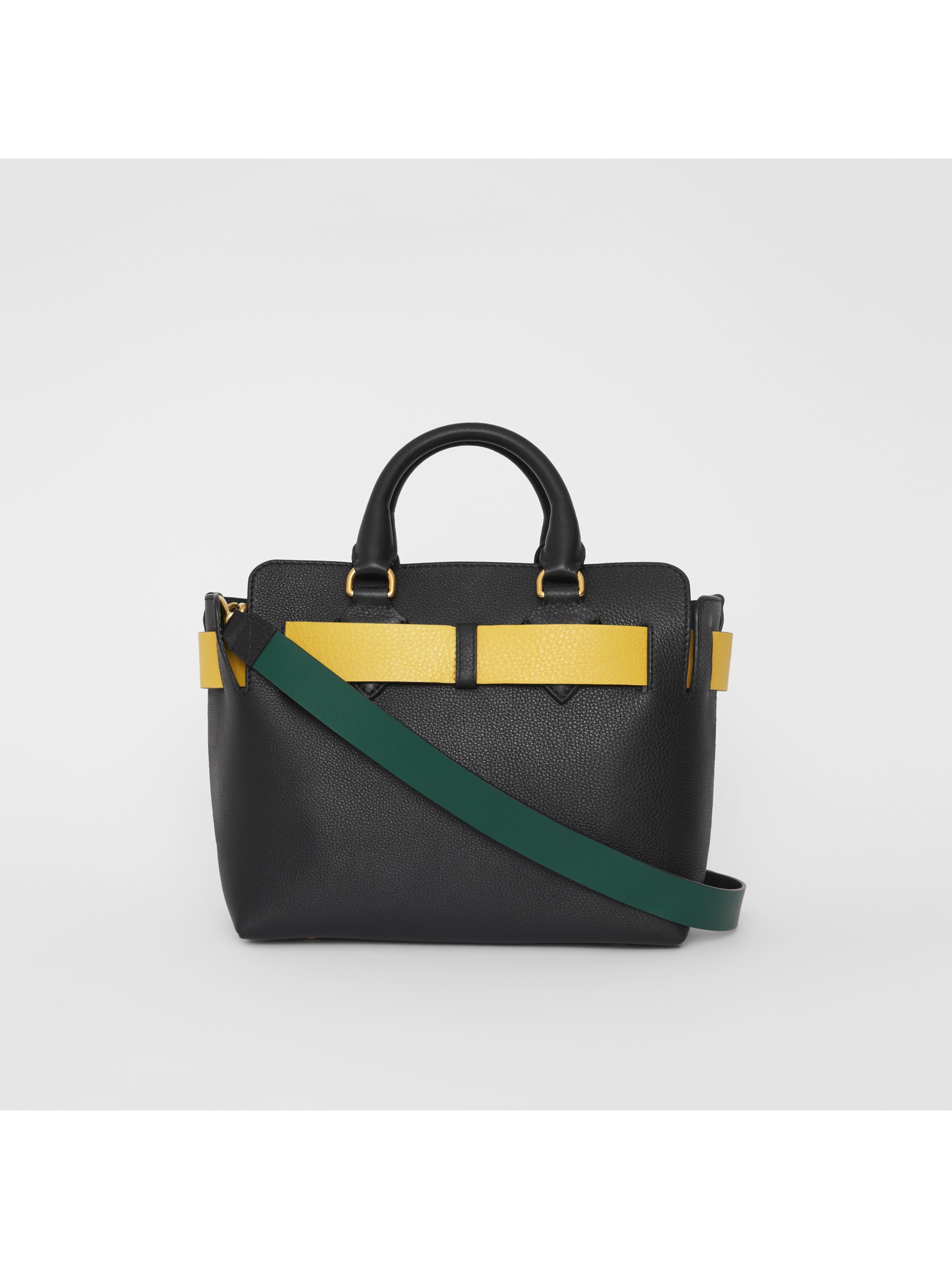 the belt - 小号皮革贝尔特包 (黑色 / 黄色) - 女士 | burberry