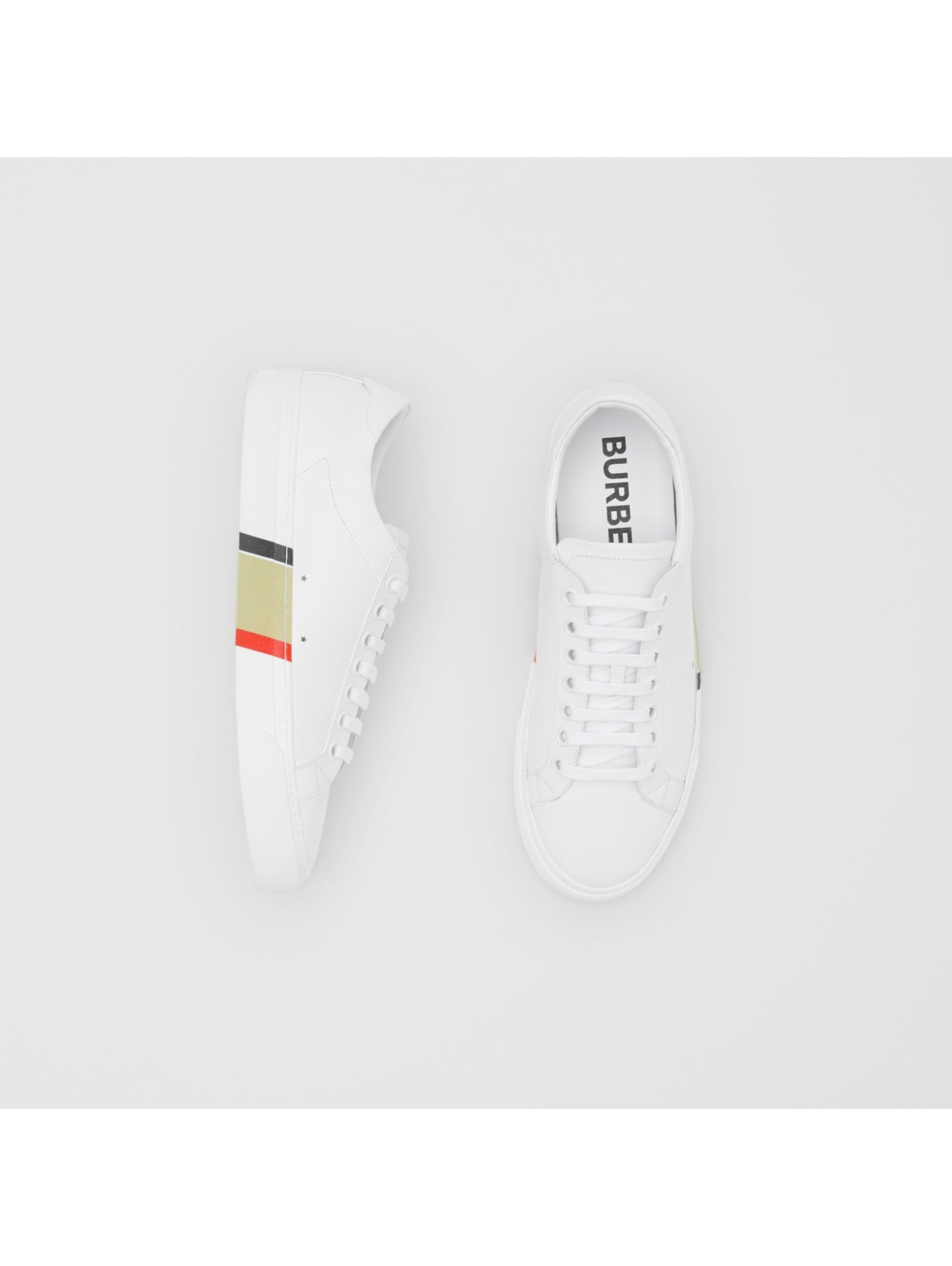 leather sneaker shoes for men on Men S Designer Sneakers Men S Trainers Burberry Official