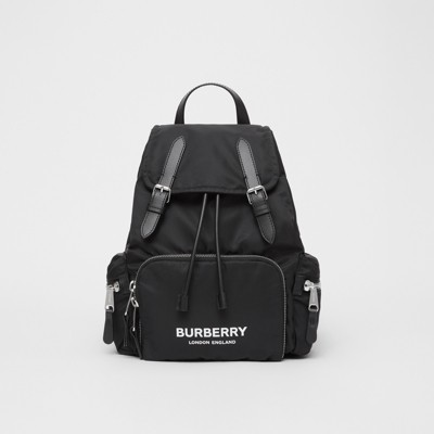 burberry rucksack black