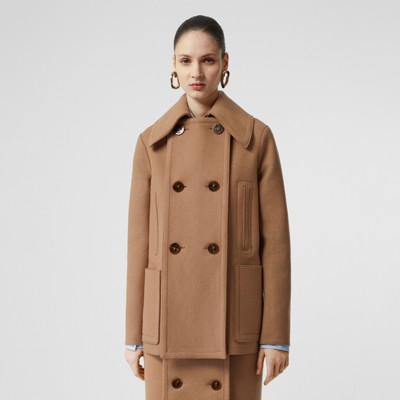 burberry womens pea coat