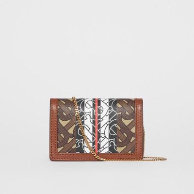 burberry chain card case