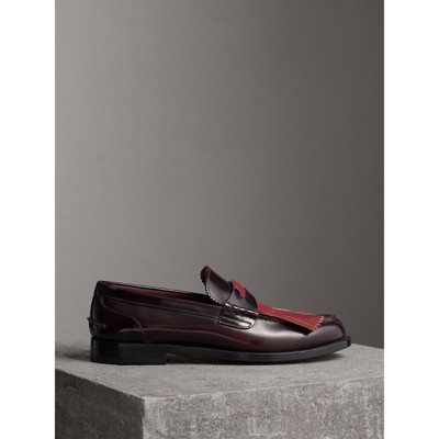 burberry sandals mens red