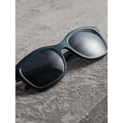 burberry square frame sunglasses