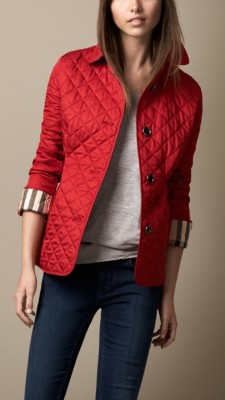 Diamond Quilted Jacket | Burberry