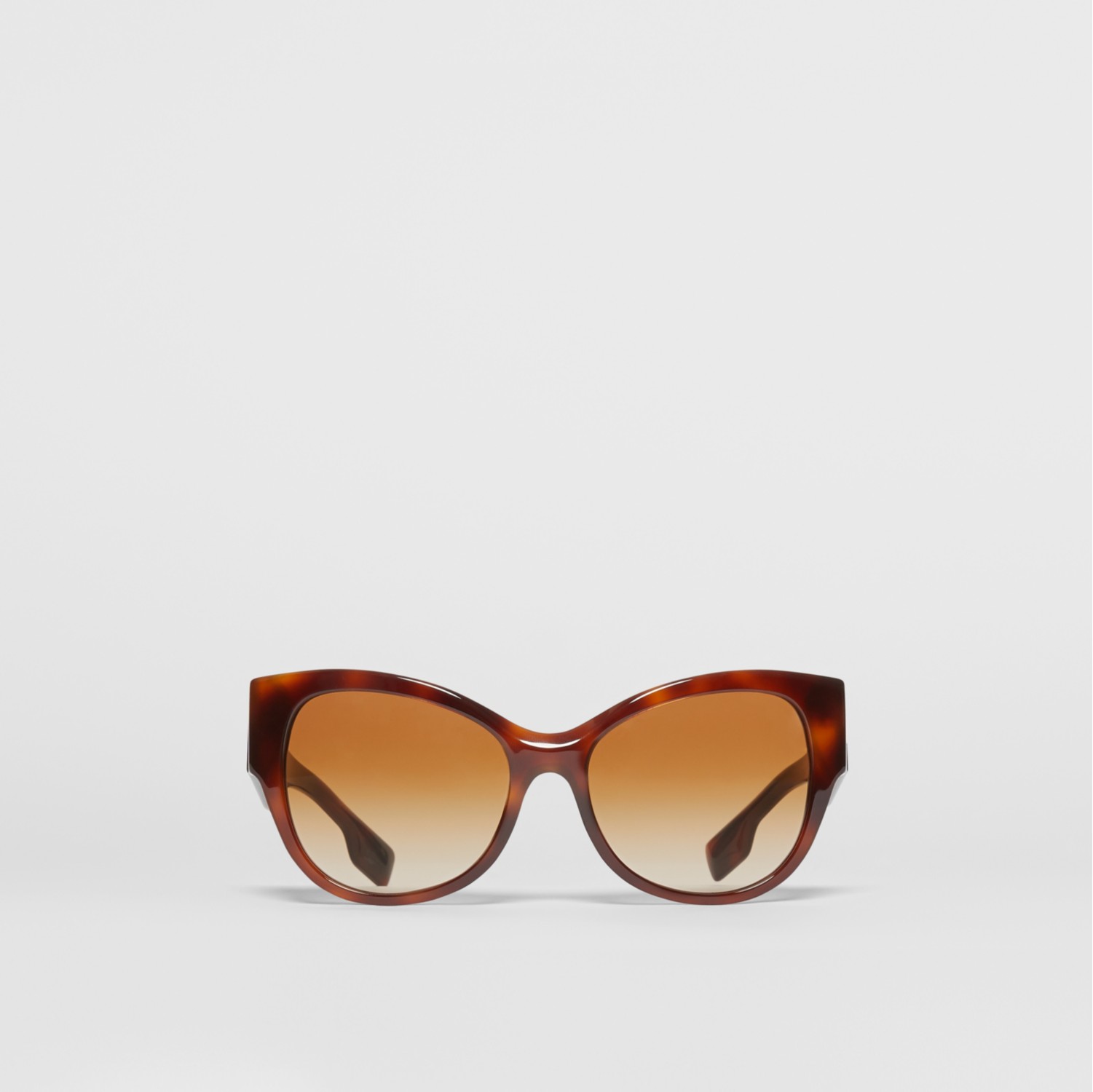 Butterfly Frame Sunglasses in TORTOISE AMBER Women Burberry Official