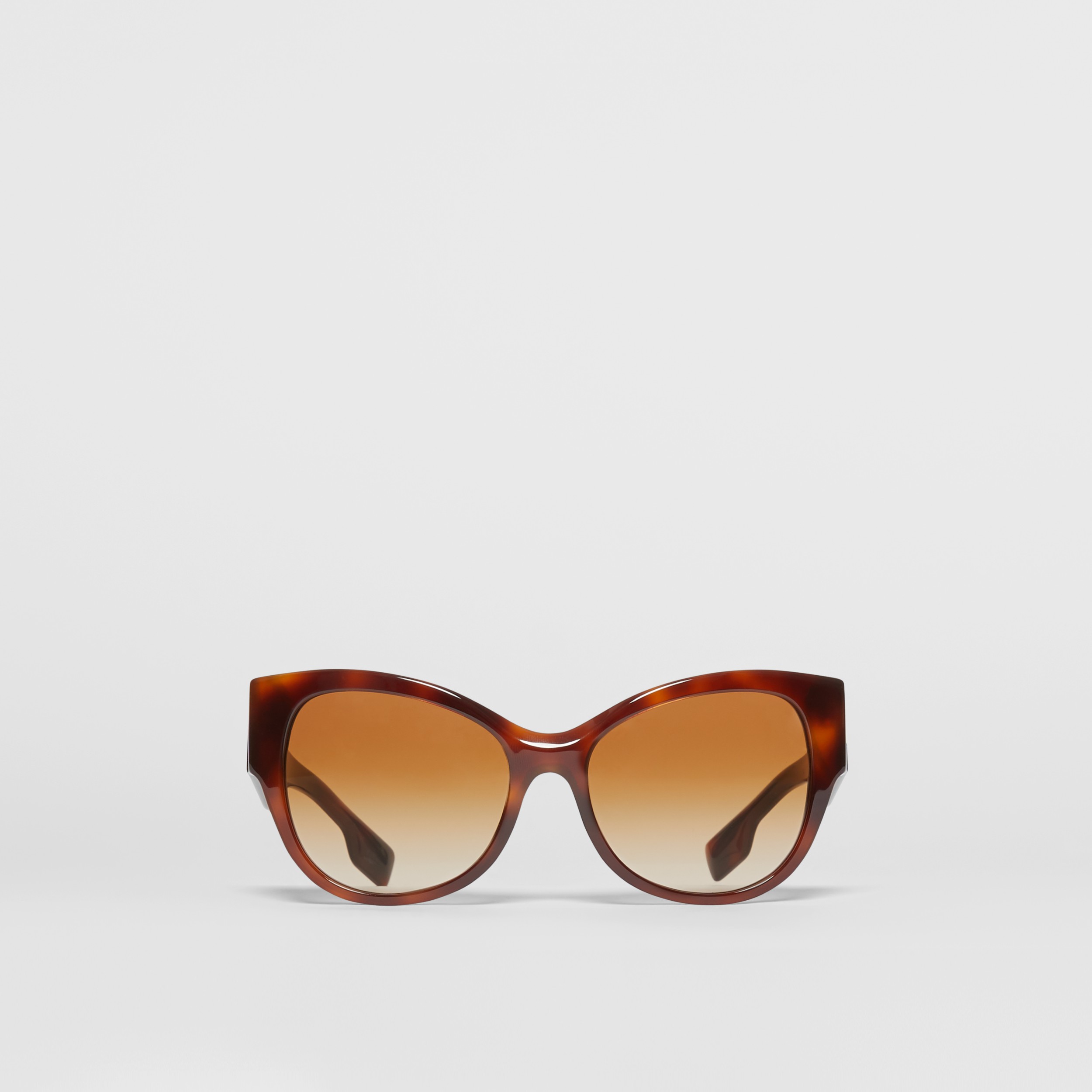 Gafas de sol estilo mariposa (Ámbar Carey) - | Burberry® oficial